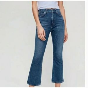 Citizens Of Humanity Demy Cropped Ankle Flare Jeans Moments Sz 26 NWT